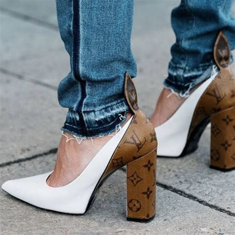 scarpe con il tacco louis vuitton